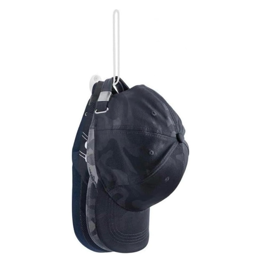 💞 New White Wall Mounted Baseball Cap Hat Organizer